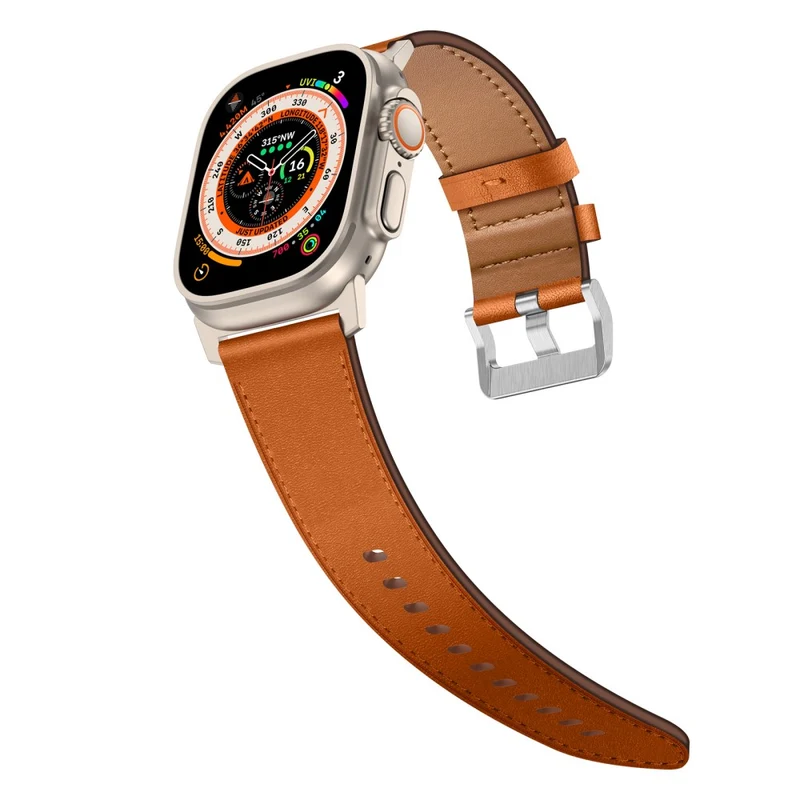 Unglaublich Sympathisch Apple Smartwatch Echtes Leder Universell Armband