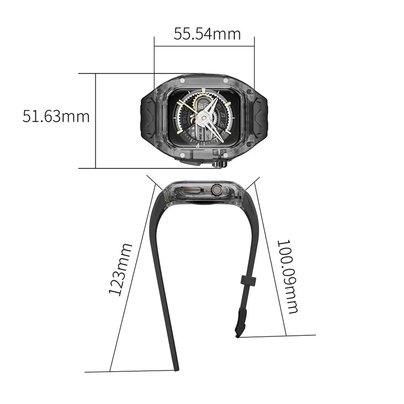Unglaublich Süß Apple Smartwatch Silikon Universell Armband