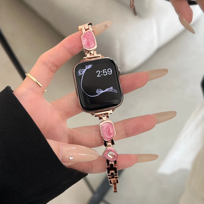 Sehr Gut Apple Smartwatch Metall Universell Armband