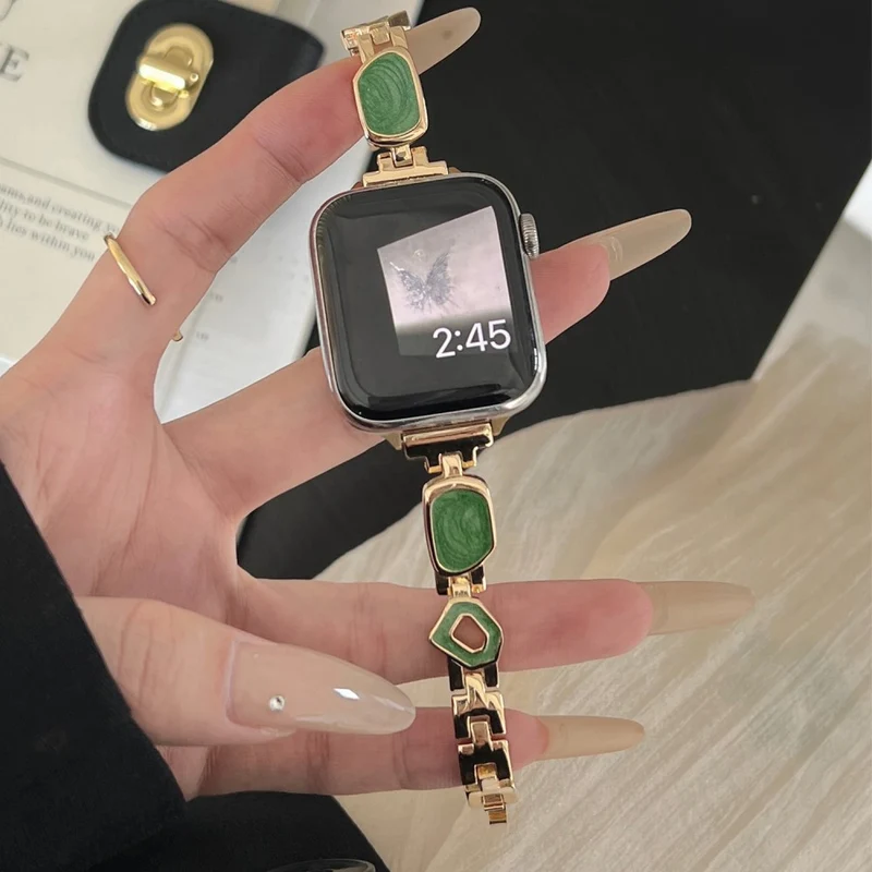 Sehr Gut Apple Smartwatch Metall Universell Armband