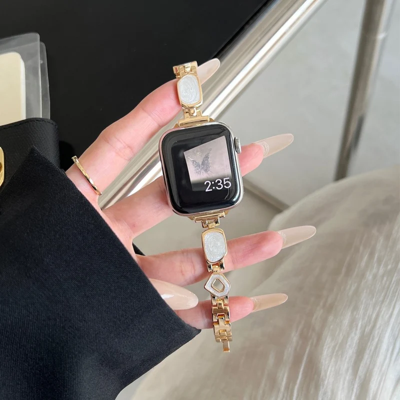 Sehr Gut Apple Smartwatch Metall Universell Armband