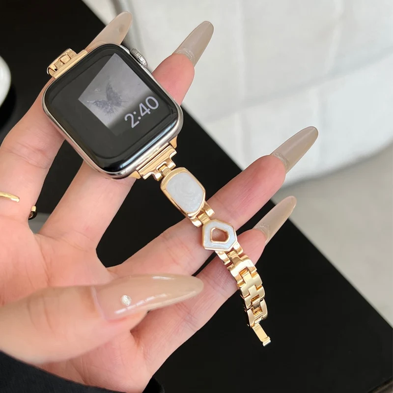 Sehr Gut Apple Smartwatch Metall Universell Armband
