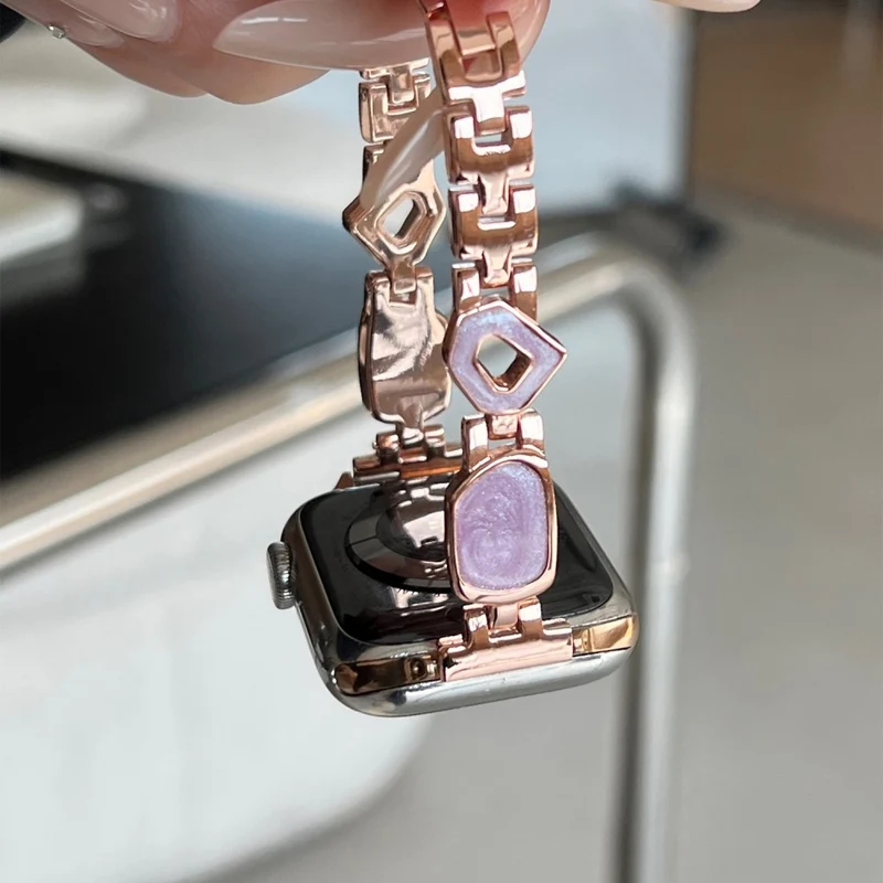 Auffallend Schön Apple Smartwatch Metall Universell Armband