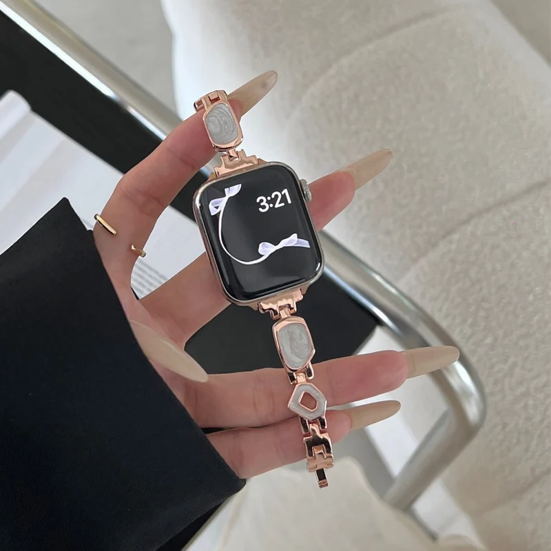 Auffallend Schön Apple Smartwatch Metall Universell Armband