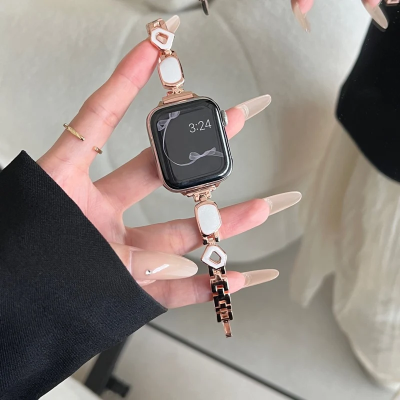 Auffallend Schön Apple Smartwatch Metall Universell Armband