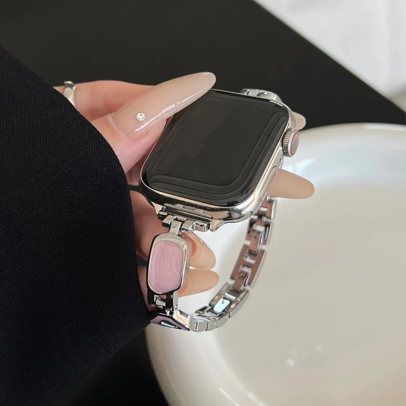 Auffallend Schön Apple Smartwatch Metall Universell Armband