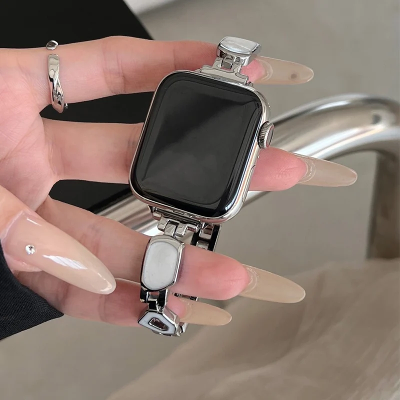 Auffallend Schön Apple Smartwatch Metall Universell Armband
