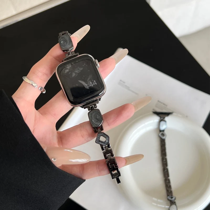 Auffallend Schön Apple Smartwatch Metall Universell Armband