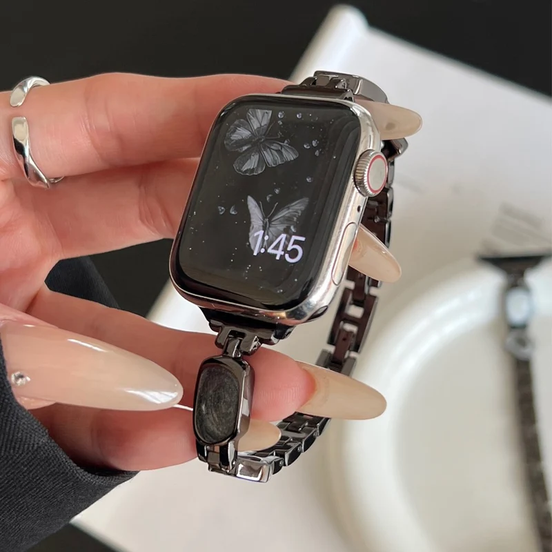 Auffallend Schön Apple Smartwatch Metall Universell Armband