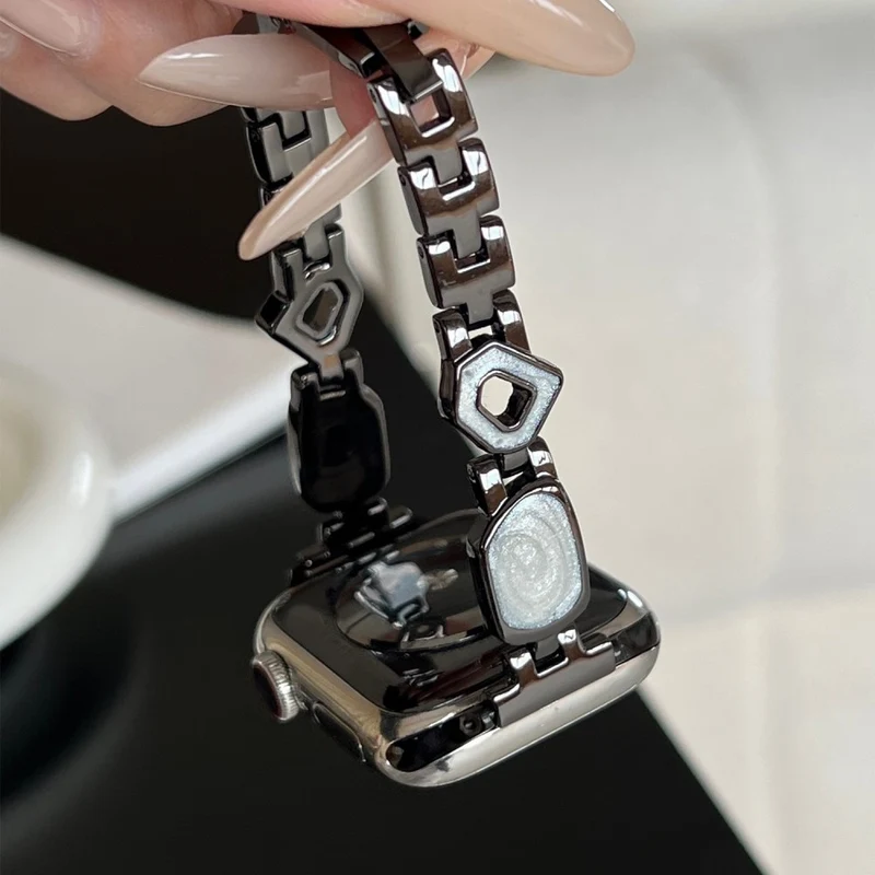 Auffallend Schön Apple Smartwatch Metall Universell Armband