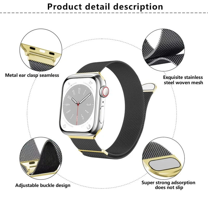 Absolut Robust Apple Smartwatch Metall Universell Armband