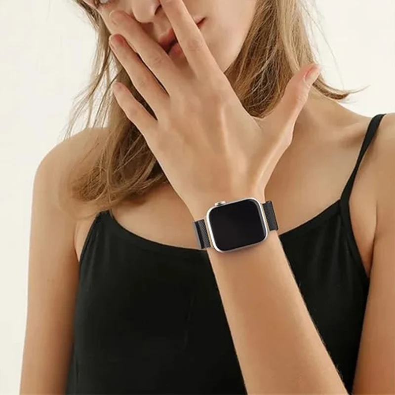 Sehr Angenehm Apple Smartwatch Metall Universell Armband