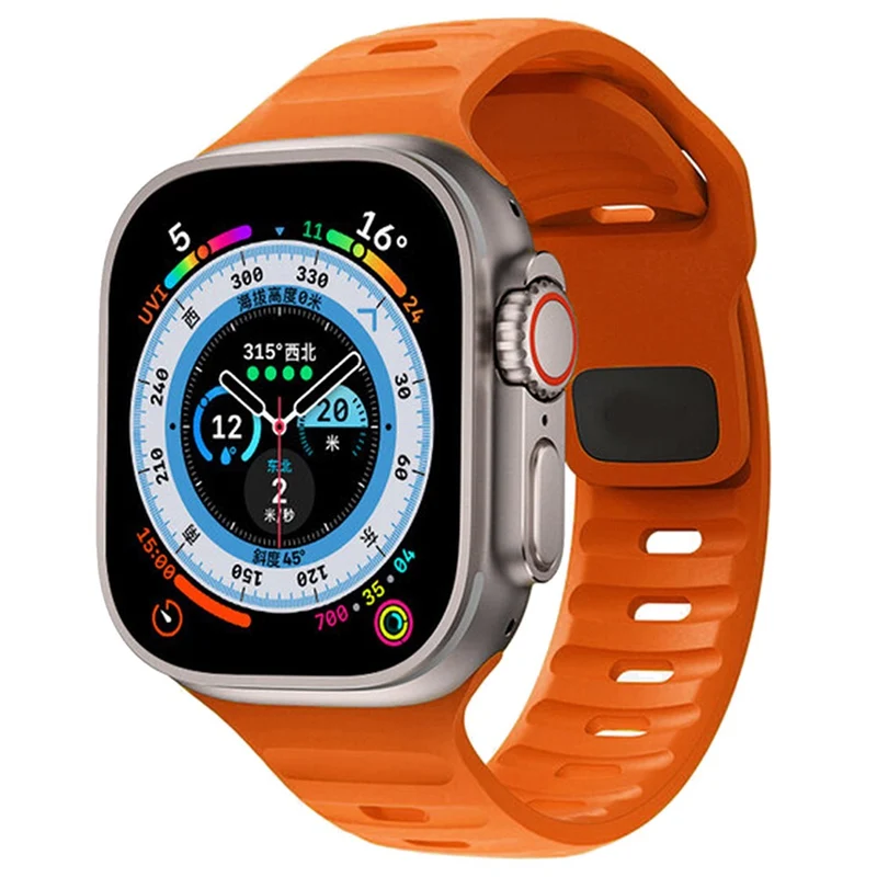 Sehr Angenehm Apple Smartwatch Silikon Universell Armband