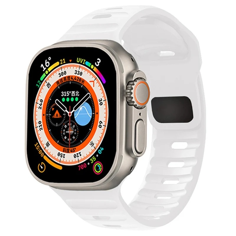 Sehr Angenehm Apple Smartwatch Silikon Universell Armband