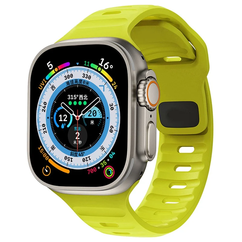 Sehr Angenehm Apple Smartwatch Silikon Universell Armband