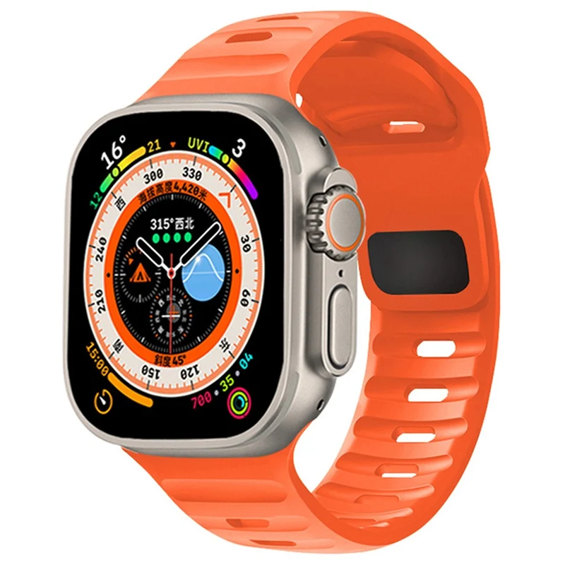 Sehr Angenehm Apple Smartwatch Silikon Universell Armband