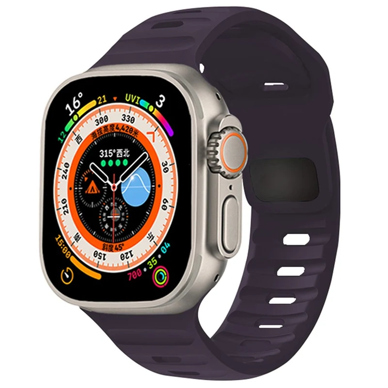 Sehr Angenehm Apple Smartwatch Silikon Universell Armband