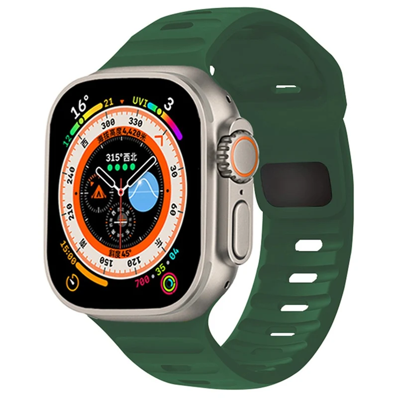 Sehr Angenehm Apple Smartwatch Silikon Universell Armband