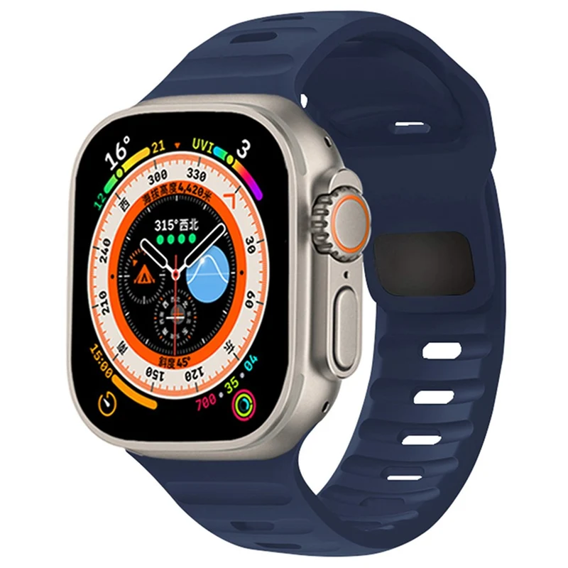 Sehr Angenehm Apple Smartwatch Silikon Universell Armband