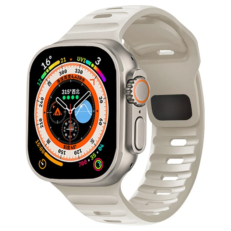 Sehr Angenehm Apple Smartwatch Silikon Universell Armband