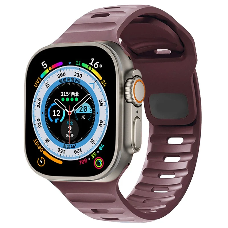 Sehr Angenehm Apple Smartwatch Silikon Universell Armband