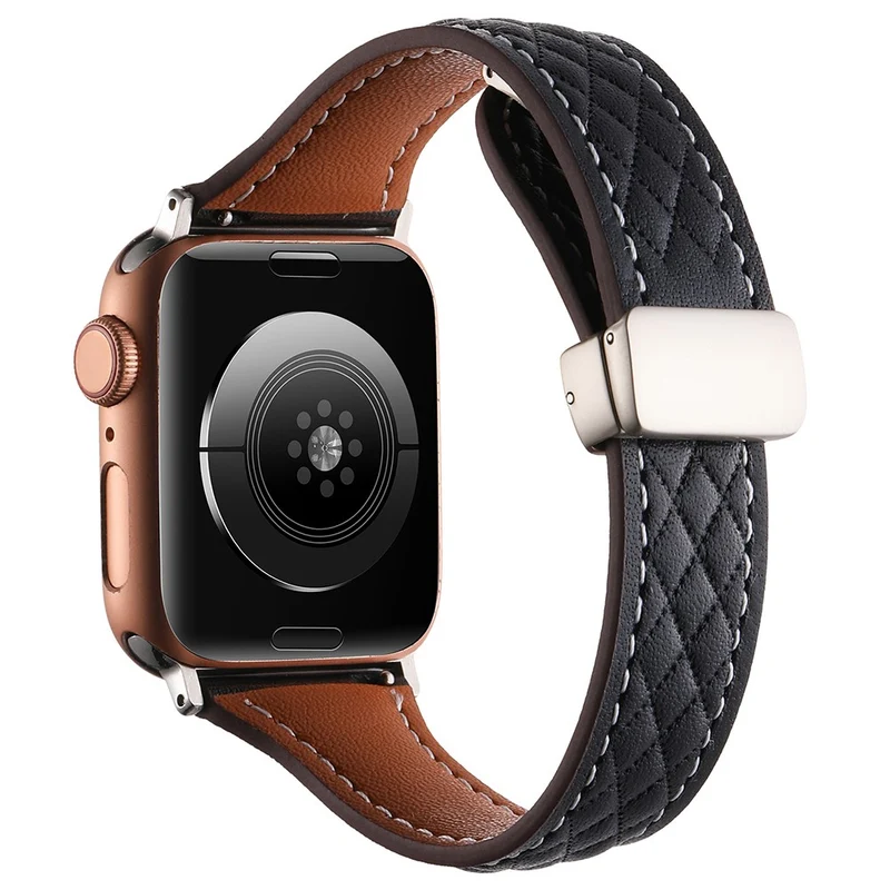 Super Sympathisch Apple Smartwatch Echtes Leder Universell Armband