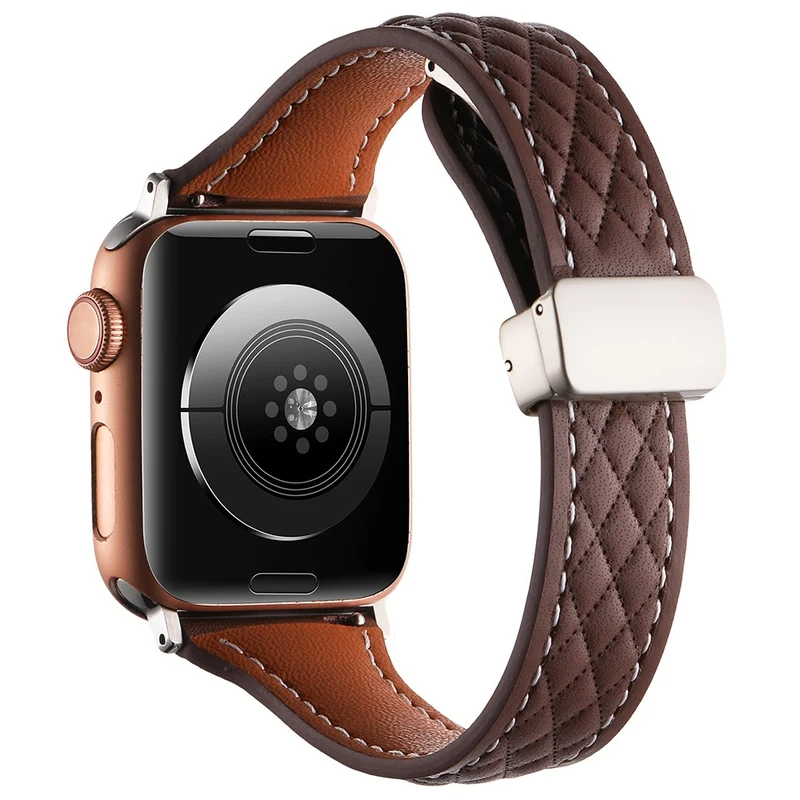 Super Sympathisch Apple Smartwatch Echtes Leder Universell Armband