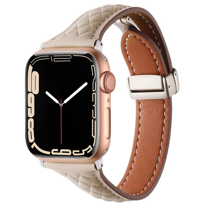 Super Sympathisch Apple Smartwatch Echtes Leder Universell Armband