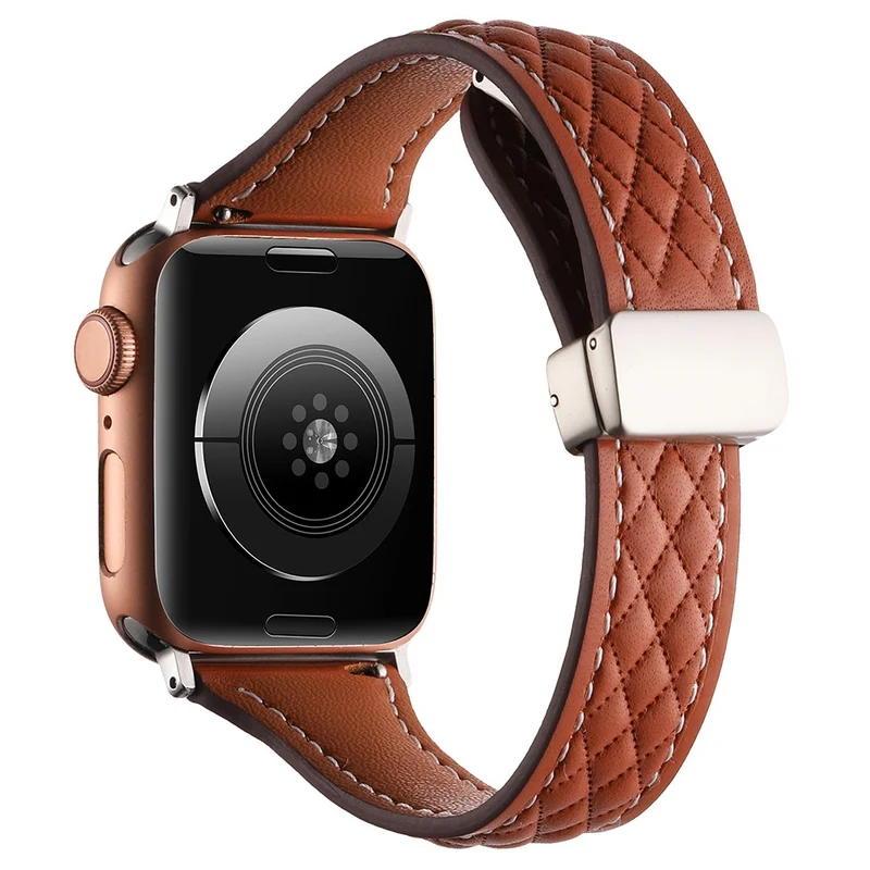 Super Sympathisch Apple Smartwatch Echtes Leder Universell Armband