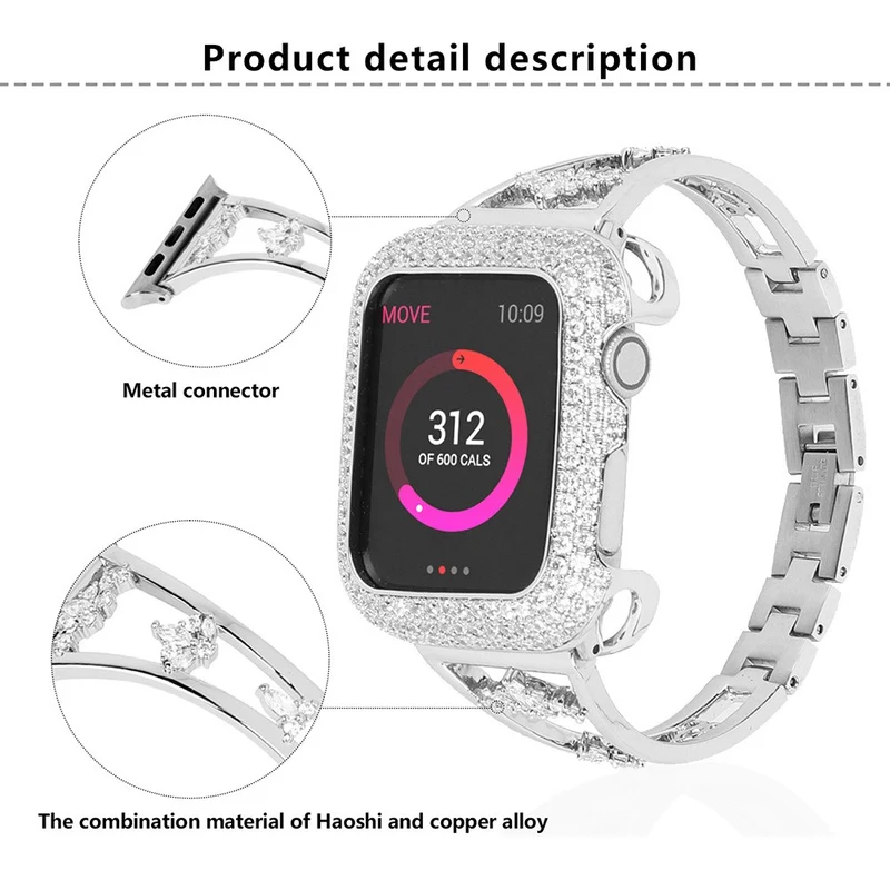 Absolut Süß Apple Smartwatch Metall Universell Armband
