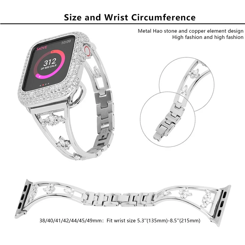 Absolut Süß Apple Smartwatch Metall Universell Armband