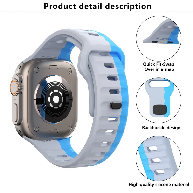 Super Süß Apple Smartwatch Silikon Universell Armband