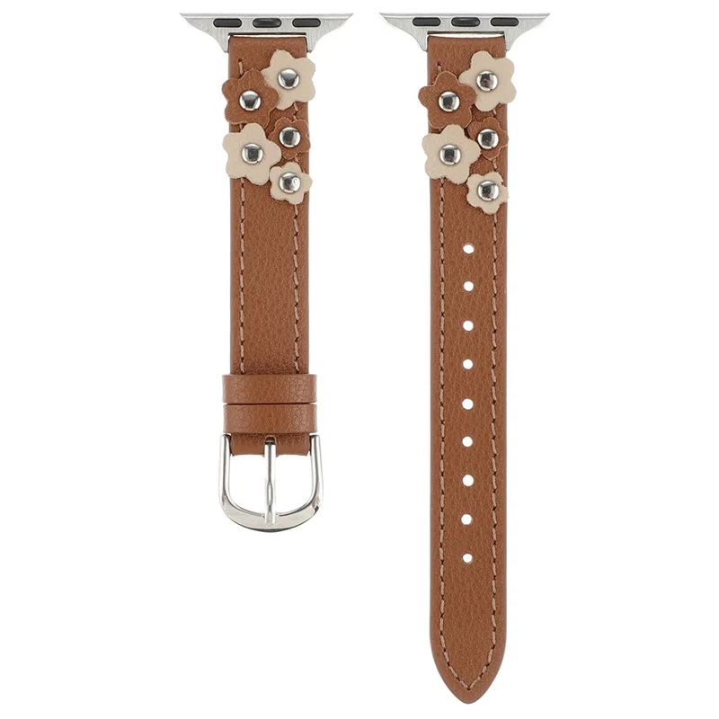 Elegant Apple Smartwatch Echtes Leder Universell Armband