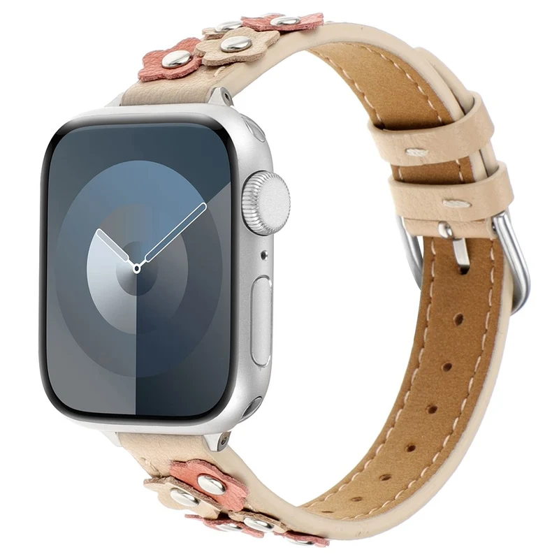 Auffallend Angenehm Apple Smartwatch Echtes Leder Universell Armband