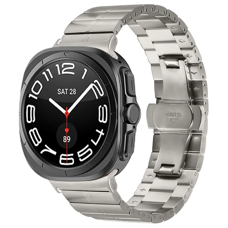 Auffallend Gut Samsung Galaxy Watch Ultra 47mm Metall Armband