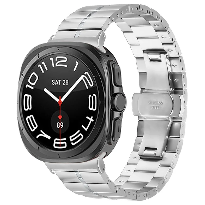 Auffallend Gut Samsung Galaxy Watch Ultra 47mm Metall Armband
