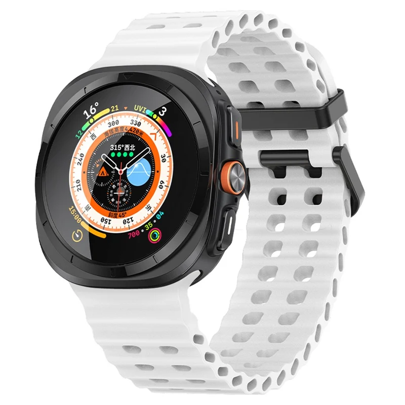Sehr Angenehm Samsung Galaxy Watch Ultra 47mm Silikon Armband