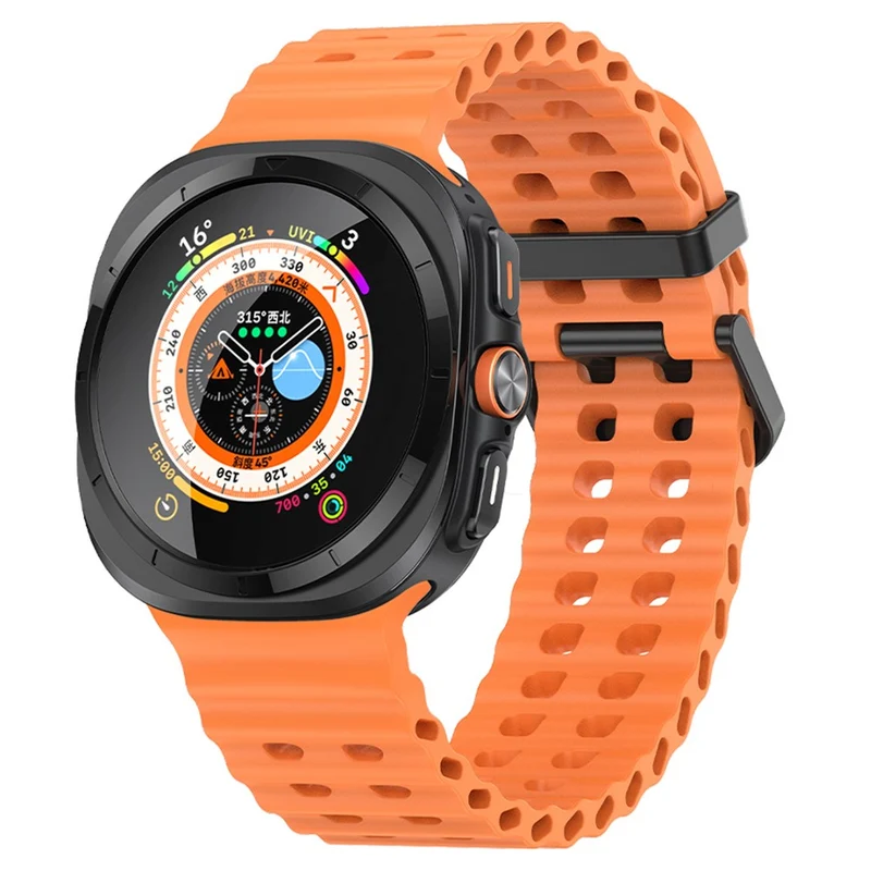 Sehr Angenehm Samsung Galaxy Watch Ultra 47mm Silikon Armband