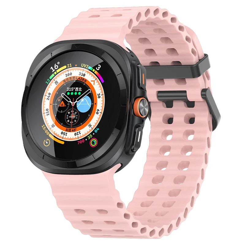 Sehr Angenehm Samsung Galaxy Watch Ultra 47mm Silikon Armband