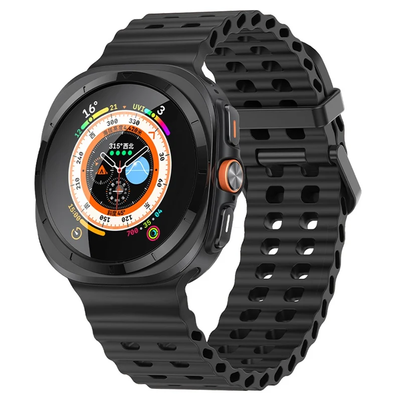 Sehr Angenehm Samsung Galaxy Watch Ultra 47mm Silikon Armband