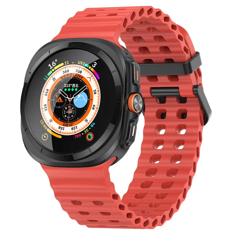 Sehr Angenehm Samsung Galaxy Watch Ultra 47mm Silikon Armband