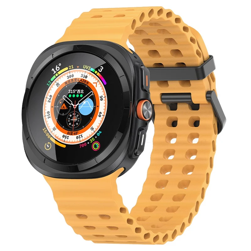 Sehr Angenehm Samsung Galaxy Watch Ultra 47mm Silikon Armband