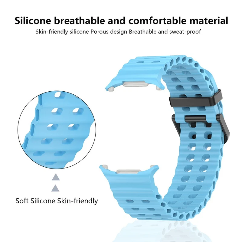 Sehr Angenehm Samsung Galaxy Watch Ultra 47mm Silikon Armband