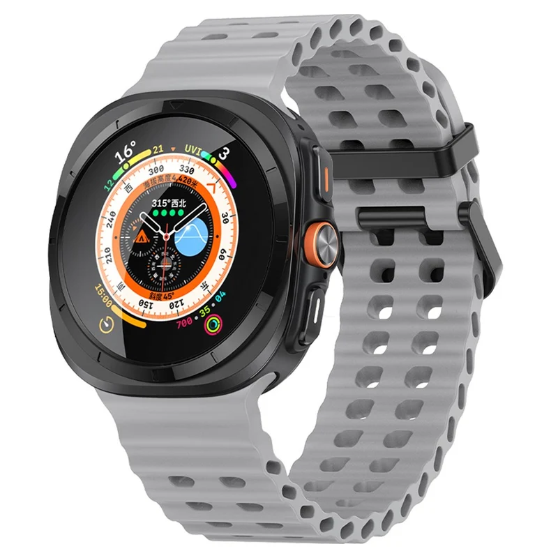 Sehr Angenehm Samsung Galaxy Watch Ultra 47mm Silikon Armband
