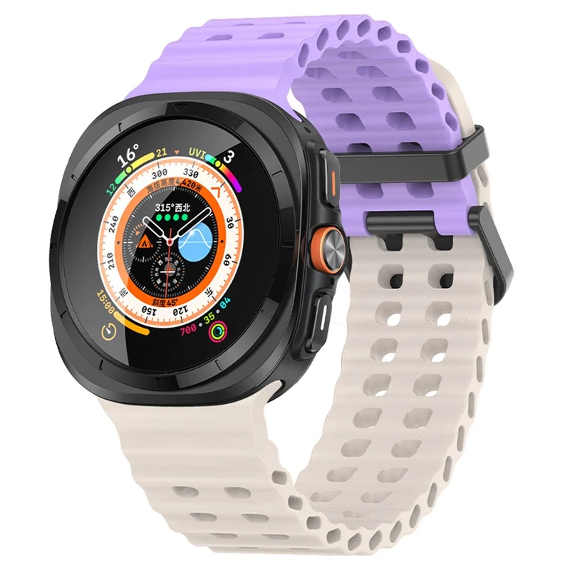 Sehr Angenehm Samsung Galaxy Watch Ultra 47mm Silikon Armband