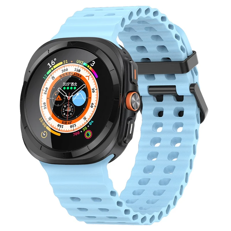 Sehr Angenehm Samsung Galaxy Watch Ultra 47mm Silikon Armband