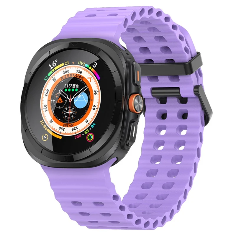 Sehr Angenehm Samsung Galaxy Watch Ultra 47mm Silikon Armband