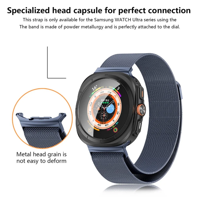 Absolut Fantastisch Samsung Galaxy Watch Ultra 47mm Metall Armband