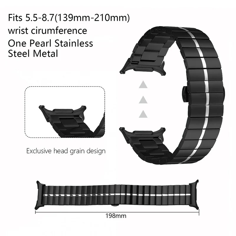 Fantastisch Samsung Galaxy Watch Ultra 47mm Metall Armband