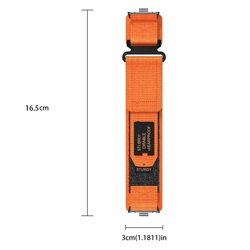Super Stylisch Xiaomi Smart Band 8 Pro / Xiaomi Redmi Watch 4 Nylon Universell Armband